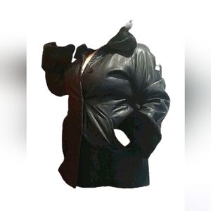 Sergio Turani ethched  Leather Jacket